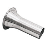 NUMBER 12 ALUM MEAT BAG-CHUB STUFFING TUBE  2" X 6" PEFECT FOR STUFFING THE 1LB & 2LB MEAT BAGS 
